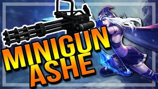 MACHINEGUN ASHE!!!! - GUINSOO'S RAGEBLADE OP!!! - TFT