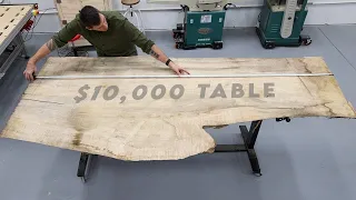 I built a $10,000 Epoxy Table (but made no money)