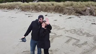 She said Yes!! - Drone Proposal on the Oregon Coast