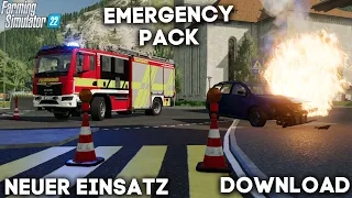 Das EMERGENCY PACK hat einen neuen FEUERWEHR Einsatz für Konsole und PC bekommen! Jetzt Downloaden!