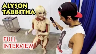 Alyson Tabbitha - Full Interview (Anime Revolution)