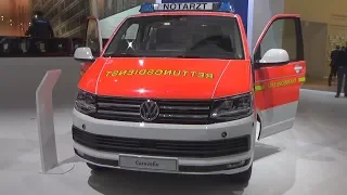 Volkswagen Transporter T6 Caravelle Comfortline Ambulance (2019) Exterior and Interior Walkaround