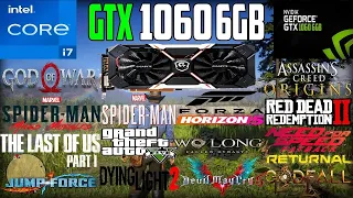 New 15 Games Testing on GTX 1060 6GB + Core i7-4790 in 2024