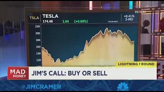 Jim Cramer on Tesla: "Cannot bet against  Elon Musk"