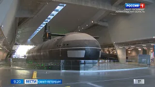 Атомная подлодка К-3 "Ленинский комсомол" теперь экспонат Музея военно-морской славы в Кронштадте