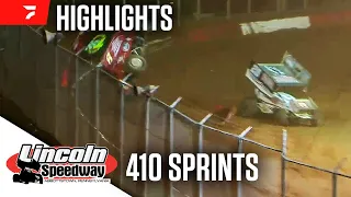 410 Sprints at Lincoln Speedway 3/16/24 | Highlights