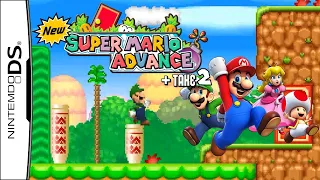 New Super Mario Advance + Take 2 - Hack of New Super Mario Bros. [NDS]