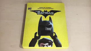 The Lego Batman Movie - Best Buy Exclusive Blu-ray SteelBook Unboxing
