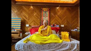 Recent Glimpses of His Holiness Dodrupchen Rinpoche  🙏🙏🙏💐💗