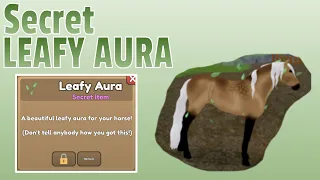 How to Get the *LEAFY AURA* Secret Item! | Wild Horse Islands