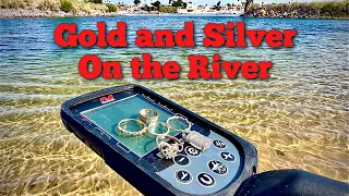 Gold and Silver on the River with the Minelab Equinox 900