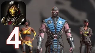 Mortal Kombat - Gameplay Walkthrough Part 4 - Grandmaster SUB-ZERO Battle Mode(iOS, Android)