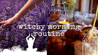 WITCHY MORNING ROUTINE & Magick Elderflower Fritters