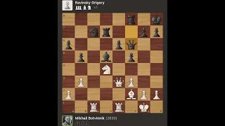 Mikhail Botvinnik vs Ravinsky Grigory • URS Championship, 1944