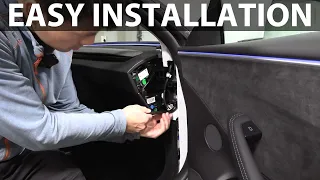 How to install OBD adapter and SEXY buttons in Tesla Model 3 Highland