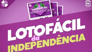 Loterias CAIXA: Lotofácil de Independência 09/09/2023