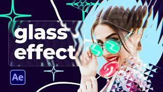 Create a Refracted Glass Effect in After Effects Tutorial