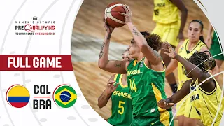 Colombia v Brazil - Full Game - FIBA Women's Olympic Pre-Qualifying Tournaments 2019