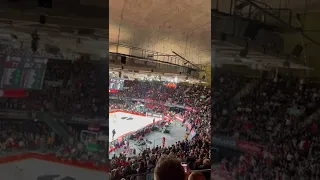 Olympiakos Fans in Munich  Basketball FC Bayern vs. Olympiakos Pireus