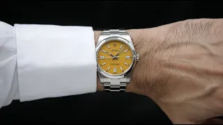 [4K]  This Rolex OP41 Yellow dial is.... interesting! Analysis & Review  | Hafiz J Mehmood