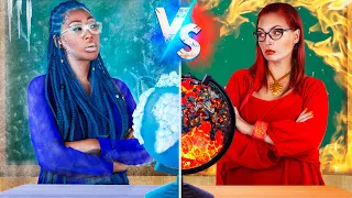 Hot vs Cold  Teacher / 16 DIY Weird College Supplies