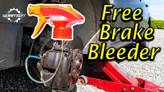 Awesome - FREE Homemade Car Brake Bleeder -- Brake Flush