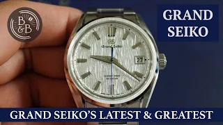 Grand Seiko's latest & greatest - Evolution 9 - White Birch SLGH005 - Case & On The Wrist