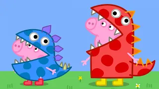 George's Dinosuar Party 🦕 | Peppa Pig Official Full Episodes