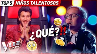 Coaches are SURPRISED by these TALENTED kids in La Voz Kids