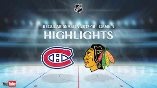 ОБЗОР МАТЧА HD МОНРЕАЛЬ - ЧИКАГО | CANADIENS VS BLACKHAWKS | OCTOBER 10, 2017 | NHL REGULAR SEASON