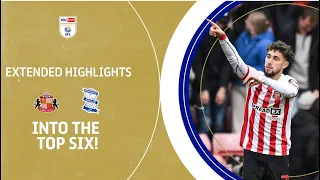 INTO THE TOP SIX! | Sunderland v Birmingham City extended highlights