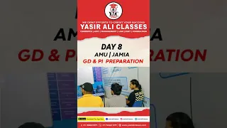 Day-8 AMU | JMI  GD & PI Preparation | Yasir Ali Classes