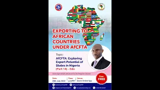 AfCFTA   Exploring Nigerian Export Potentials  - 14   |  Edo