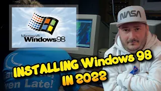 Installing Windows 98 SE in 2022 | BLAST FROM THE PAST | Full installation | NO COMMENTARY