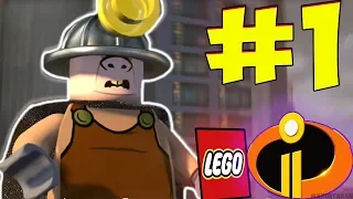 Лего Суперсемейка: Прохождение Игры - Часть 1 (ПОДРЫВАШКЕР) || Lego The Incredibles 2