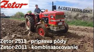 Aj deti vedia orať-príprava pod zemiaky Zetor