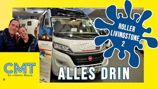 NEUHEIT 2023 🆕 ROLLER TEAM LIVINGSTONE 2 • Alles Drin • Viel Stauraum • Große Heckgarage