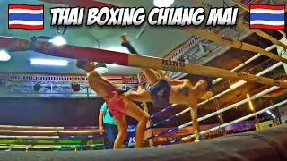 Muay Thai Fights & Food | What More Could You Want?! | Chiang Mai, Thailand