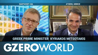 Greek Prime Minister Kyriakos Mitsotakis on COVID, Turkey & Greece | Full Interview | GZERO World