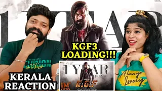 1 Year For KGF Chapter 2 REACTION | Malayalam | Yash | Prashanth Neel | Sanjay Dutt | Hombale Films