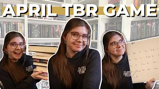 IT'S FINALLY HAPPENING | April TBR Game