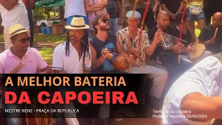 Pura MUSICALIDADE de capoeira - roda da praça da republica 03/03/2024