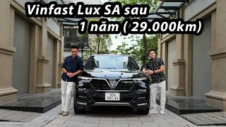 Đánh giá chi tiết Vinfast Lux SA sau 1 năm (29.000km)