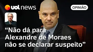 Moraes precisa se declarar suspeito para atuar no caso das ameaças à sua família, diz Maierovitch