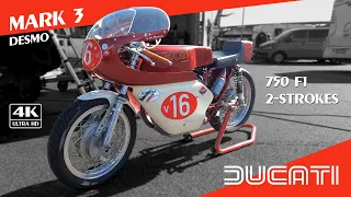 More Stunning Classic Ducati Motorcycles in 4K & Sound: Mark 3 Desmo, 750 F1 & 2-Strokes
