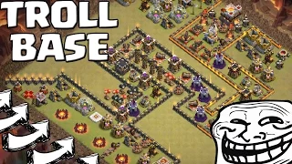 UNGLAUBLICHE TROLL BASE! || CLASH OF CLANS || Let's Play CoC [Deutsch/German HD+]