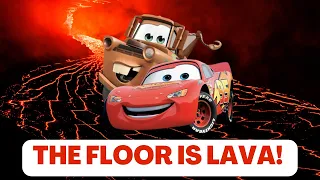 Cars Floor is Lava Exercise for Kids! Cars Brain Break!