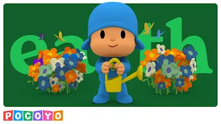 🌎 Earth Hour: Let's Plant Seeds! 🌹 | Pocoyo English - Official Channel | Let's Care for the Planet!