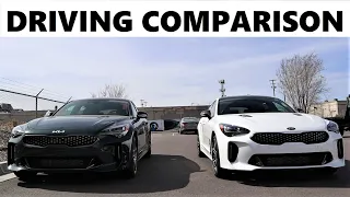 2022 Kia Stinger Vs 2021 Stinger Driving Review: Does The New Stinger Drive Differently?