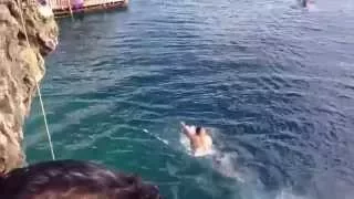 must watch!!!Ariel's point cliff dive / jump HD